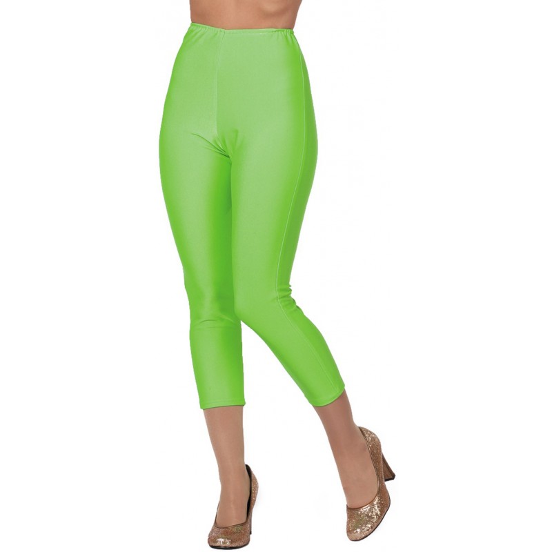 80er Jahre Disco Leggings neonpink